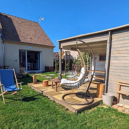 木屋 Le Woody Lodge, Large With Wooden Deck And With Garden View Next To Fontainebleau Forest Acheres-la-Foret